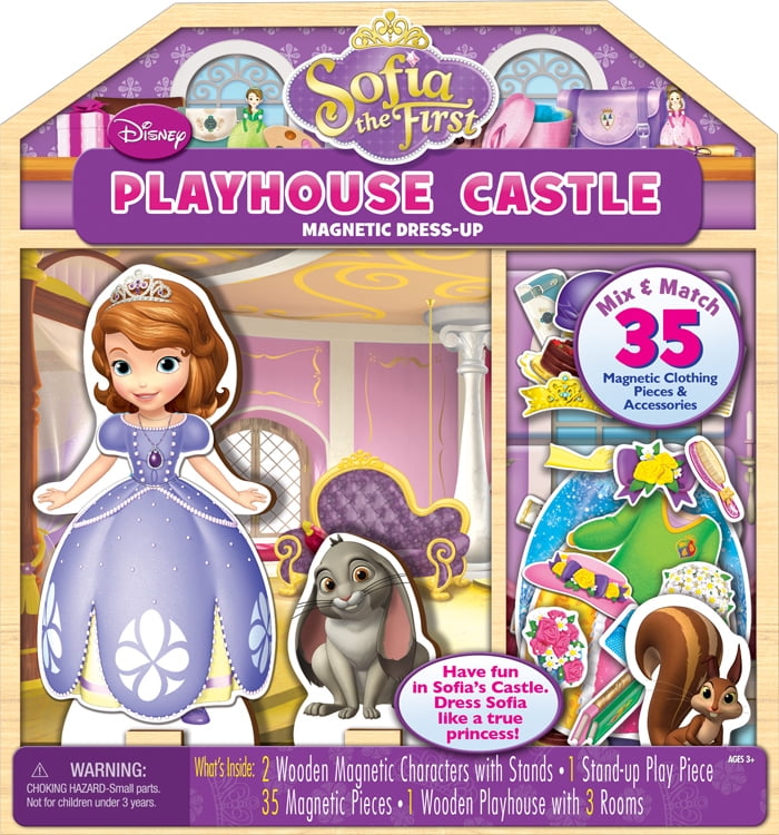 sofia the first magnetic dress up