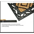thumbnail image 4 of Chesapeake Coir Rubber Natural Black Non-Slip Doormat (22" x 47"), 4 of 4