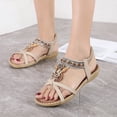 thumbnail image 4 of Sandalias antideslizantes para mujer sandalias con punta abierta zapatos transpirables para caminar al aire libre, 4 of 8