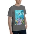 thumbnail image 2 of Bingfone Corals And Tropical Fish Men'S Loose Fit Short-Sleeve Pocket T-Shirt, 2 of 7