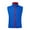 Blue, variant on Plus Size Sports Jacket Vest Women Mens Zip-Up Fleece Softshell Vests Slim-Fit Light Weight Running Travel Coats Wine, L