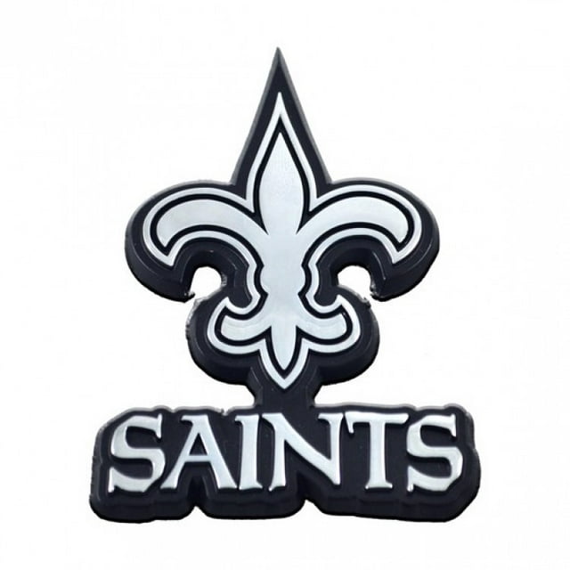 Emblème Auto en Métal 3d New Orleans Saints