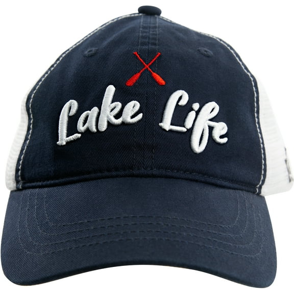 Lake - Blue Adjustable Mesh Hat