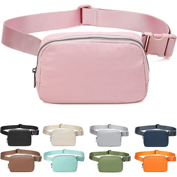 Fanny Belt Bag Waist Pack Crossbody Bags Bum Bag for Running Hiking Travel Workout Adjustable Strap for Women Men