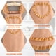 thumbnail image 3 of 2 Piezas De Cocina Doméstica, Antiincrustante, Transpirable, Cintura Resistente Al Desgaste, Delantal De Lona De Estilo Coreano, Ropa De Trabajo para Mujer, Cintura para Adultos, 3 of 5
