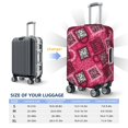thumbnail image 2 of Luggage Cover Anti Scratch, Geometry B Elastic Suitcase Protector Fits 18-32 Inch Luggage, 2 of 2
