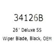 thumbnail image 3 of Marinco Boat Windshield Wiper Blade 34126B | Deluxe 26 Inch, 3 of 3