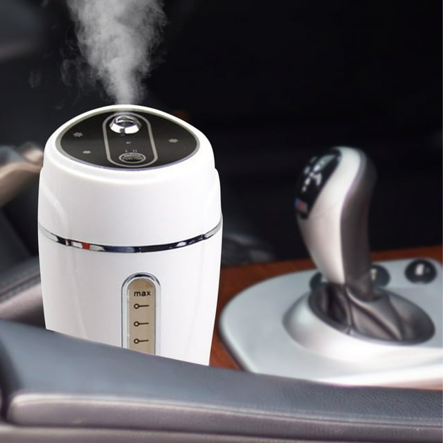 SuoKom Car Diffuseur Humidificateur, Humidificateurs Portables Petit Car Humidificateur, Humidificateur de Bureau à Domicile Car Diffuseur d'Huiles Essentielles, Diffuseur pour Car Diffuseur, Usb