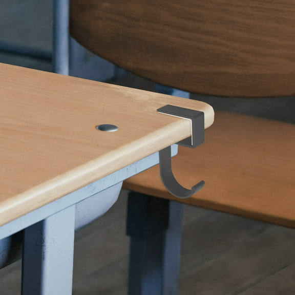 MLINS Purse Hook Handbag Hanger Bag Holder for Tables Desk Heavy Duty Metal Hanger for Headphone Backpack 1 Set