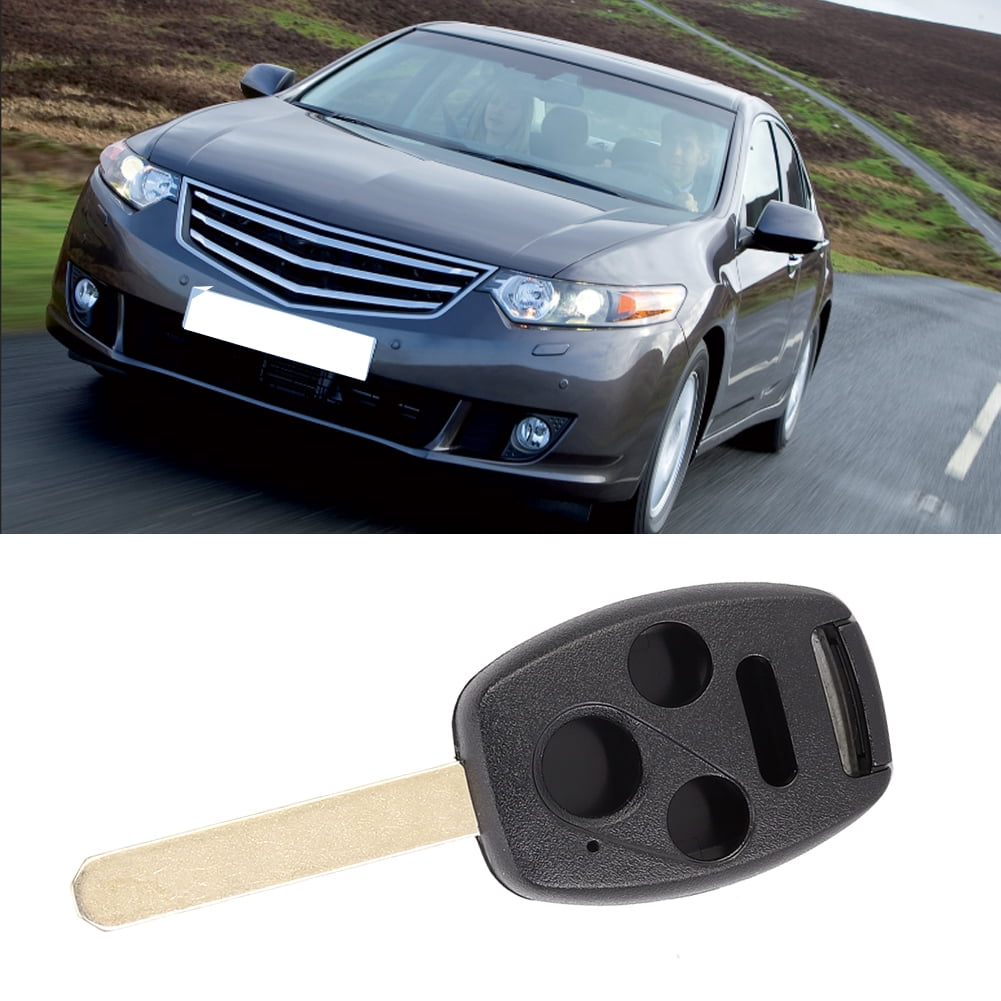 3+1 Button Keyless Remote Shell Case Key Replacement Cutting Blade Fit