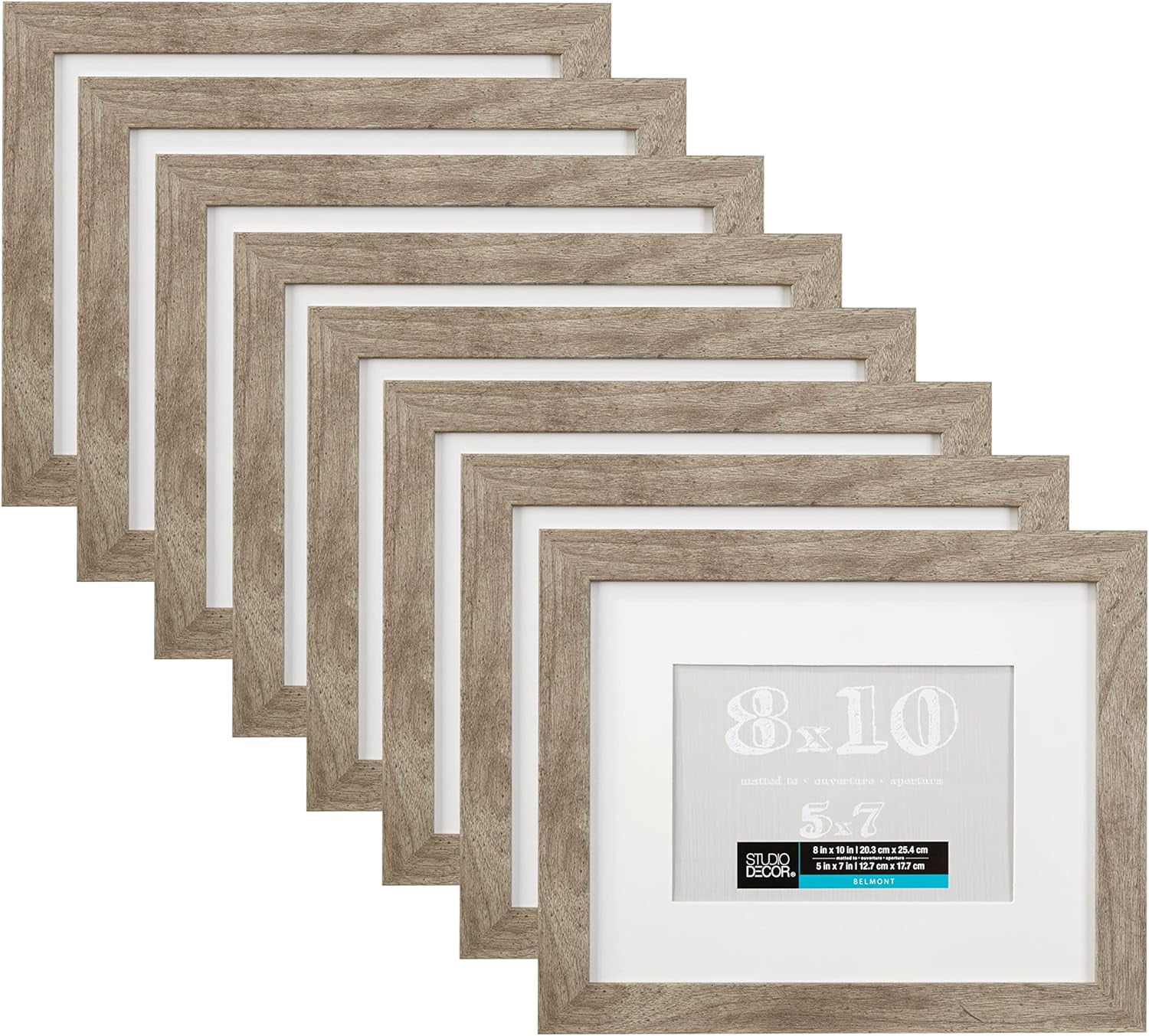 WOLTU Cornice per Foto 18x24 cm Set di 10 da Parete e Tavolo, Cornice