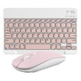 thumbnail image 5 of Elegant Choise Wireless Bluetooth Keyboard and Mouse Set Rechargeable for iPad Laptop Mac PC, White, 5 of 18