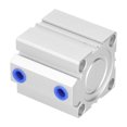 thumbnail image 1 of Pneumatic Air Cylinder, Long Service Life Compact Structure Professional Design Aluminium Air Cylinder Widely Used  For Clamping Devices, 1 of 8
