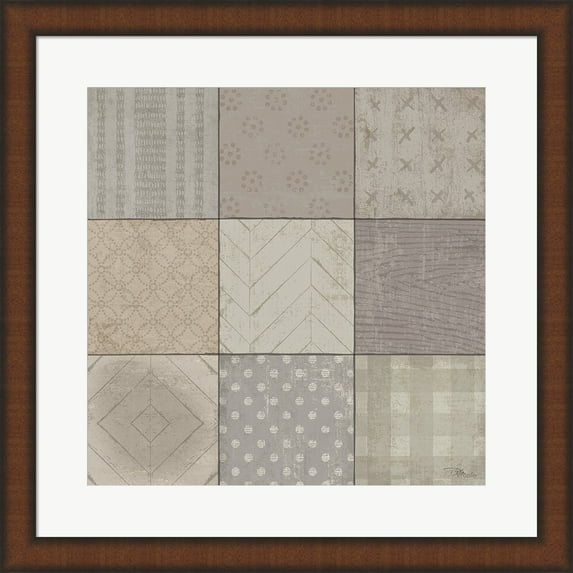 Great Art Now Country Collage II by Pela Studio Framed Wall Art 20"W x 20"H