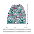 thumbnail image 3 of Disketp Swimming Bulldog Slouchy Beanie Hip-Hop Soft Lightweight Running Beanie Adult Hats Chemo Cap for Men Women, 3 of 8