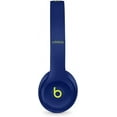 thumbnail image 3 of Restored Beats Solo3 Wireless On-Ear Headphones - W1 Chip, Class 1 Bluetooth, 40 Hours of Listening Time, Built-In Microphone and Controls - Pop Collection - (Pop Indigo) (Refurbished), 3 of 9