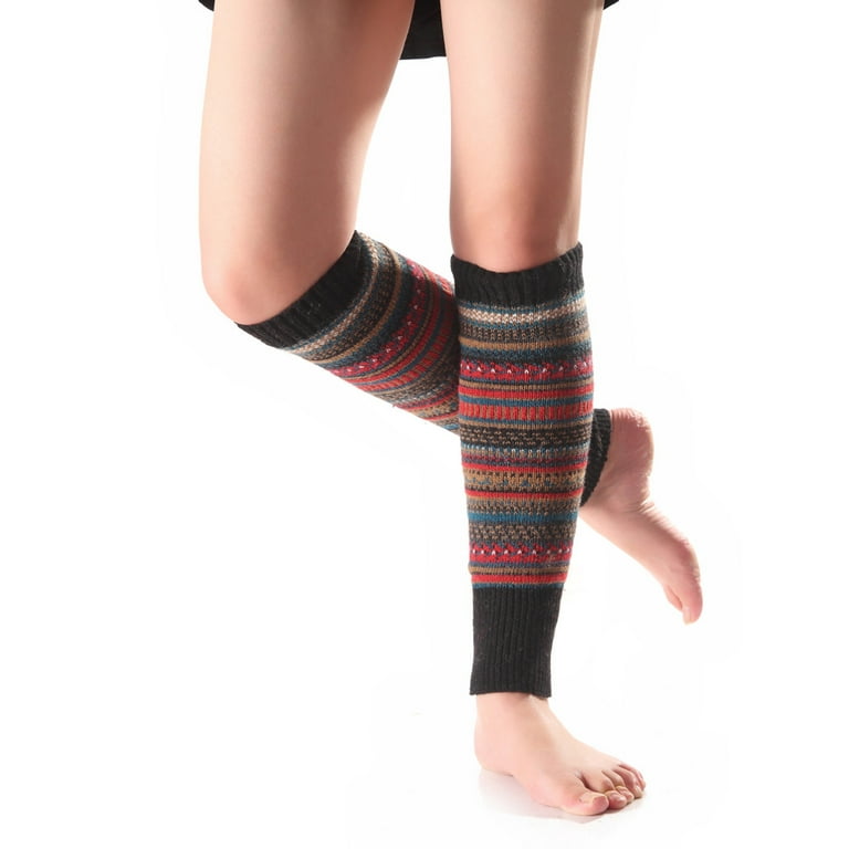 Leg Warmers For Women 80s Cable Knit Leg Warmer For Ballet Dance