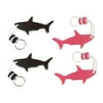 thumbnail image 1 of koolsoo 4x Porte-Clés Flottants Porte-Clés Flottants pour le Rafting Surf Drifting 2x Rouge et 2x Noir, 1 of 9