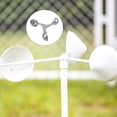 thumbnail image 1 of GOOHOCHY 1Set Silver Anemometer Cup for Wind Measurement Device 360 Degree Measurement Aluminium Alloy, 1 of 8