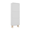 thumbnail image 2 of Modern Arc Design Shoe Cabinet With Flip Drawers 4 Mirrors Door Shoe Cabinet For Living Room Entryway Hallway, 2 of 8