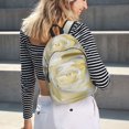 thumbnail image 7 of Balery White Rose Vintage Canvas Backpack for Men and Women - Large Capacity, Durable Travel Laptop Bag for School, Work, Hiking, and Outdoor Activities, 7 of 7