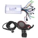 thumbnail image 3 of Controlador de bicicleta de montaña para patinete eléctrico LH100 36 V 500 W 2 en 1 con palanca de cambios LCD, 3 of 14