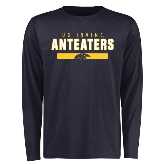 Men's Navy UC Irvine Anteaters Team Strong Long Sleeve T-Shirt