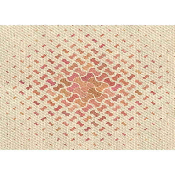 Ahgly Company Machine Washable Indoor Rectangle Transitional Brown Sand Brown Area Rugs, 2' x 3'