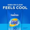 thumbnail image 5 of Coppertone Sport Clear Sunscreen, Broad Spectrum SPF 30 Sunscreen, 5 oz, 5 of 13