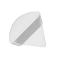 thumbnail image 7 of Vocoste Loose Powder Puff Face Soft Triangle Puff Blender Beauty Makeup Tool Short Plush Beige White 2 Pcs, 7 of 7