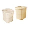 thumbnail image 4 of TISHITA 2 Pcs Bain de Pieds SPA Robuste pour Relaxation Pédicure avec Couvercle, 4 of 8