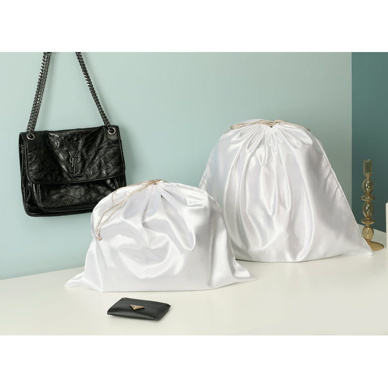  6 PCS Handbag Wallet Dust Bag Storage Bag,Silk Dust Cover  Storage Bag with Drawstring Travel Shoe Bag Storage Bag Dust Bag.