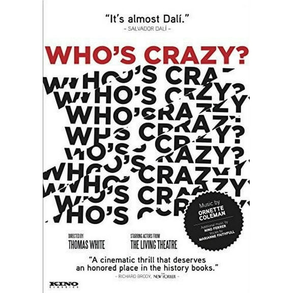 Who’s Crazy? (DVD), Kino Classics, Drama