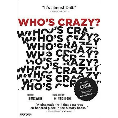 Who’s Crazy? (DVD), Kino Classics, Drama