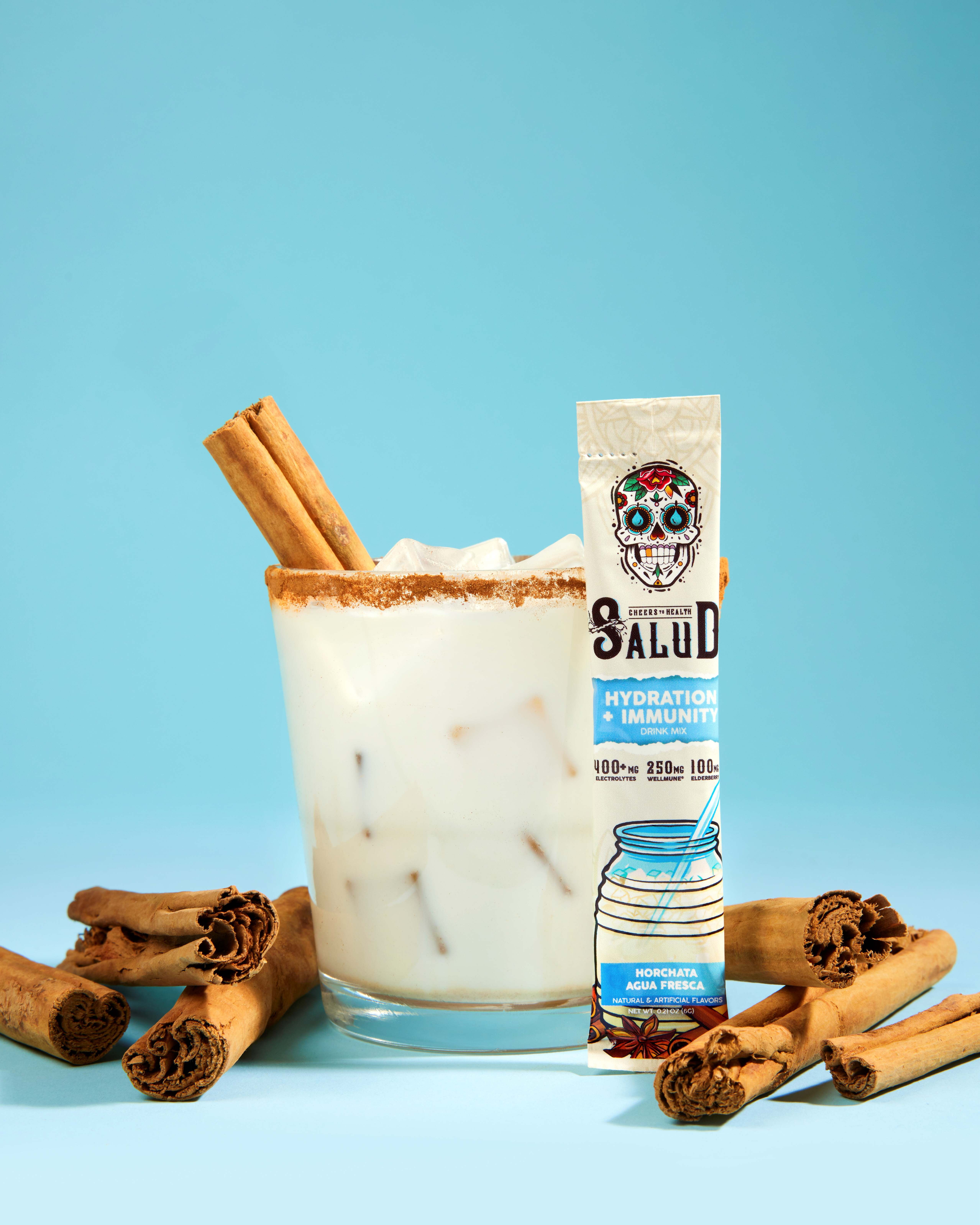 Taste Salud, Hydration + Immunity Drink Mix, Horchata, 1.27 oz