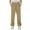 Khaki, variant on fatyb Boys Girls Sweatpants Casual Elastic Waist Wide Leg Pants Drawstring Lounge Trousers with Pockets