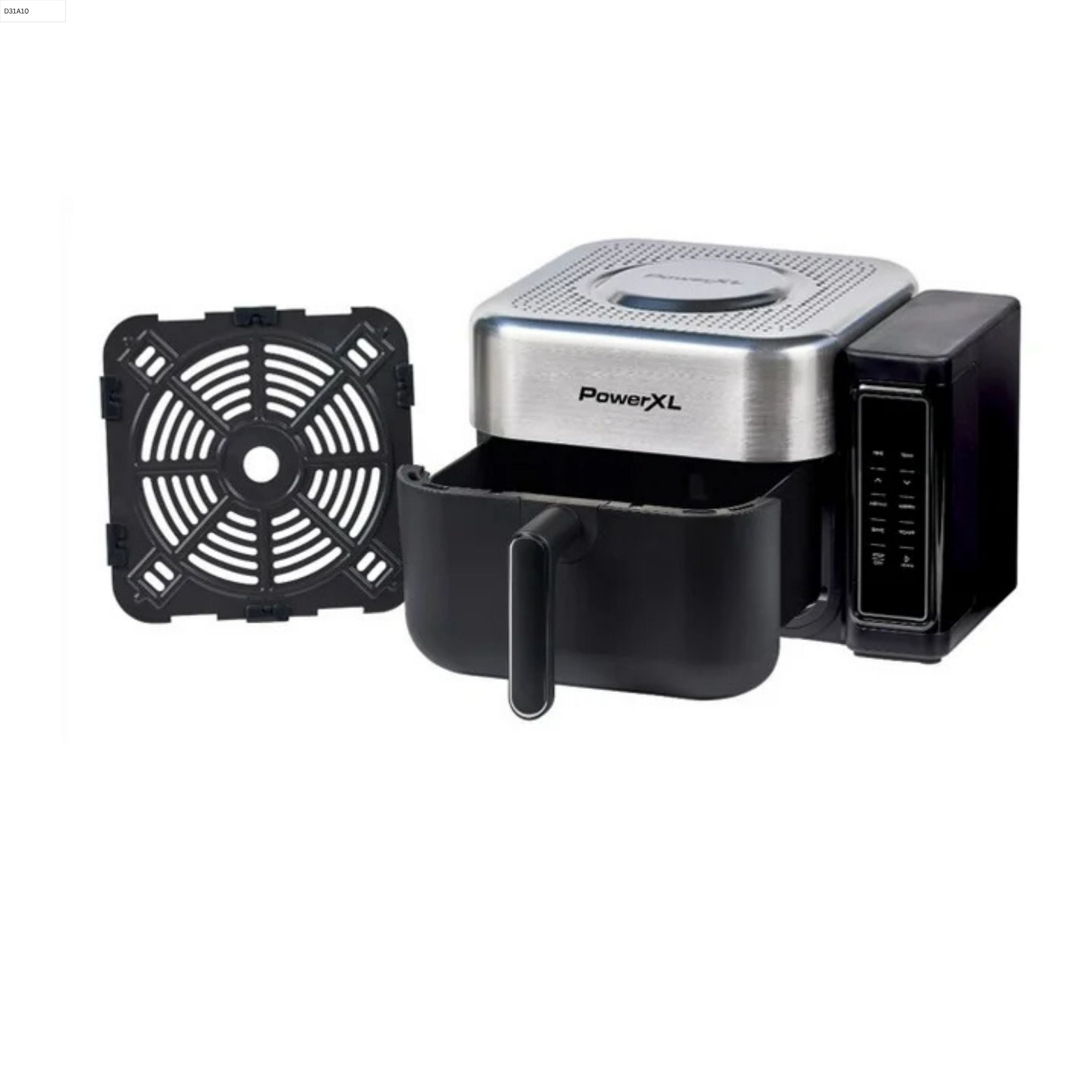 Open Box PowerXL™ 6.3 Quart AIRMAX™ Air Fryer Oven with 4 Pre-Sets, Two Tier Compact Design