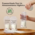 thumbnail image 2 of Bolsas de Almacenamiento de Leche Materna Momcozy 180ml 120uds, 2 of 7