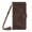 Brown, variant on Nalacover Wallet Case for Samsung Galaxy A14 5G, Skin-Friendly PU Leather Shoulder Strap Lanyard Crossbody Magnetic Clasp Flip Folio Cover with Card Slots Holder Kickstand Shockproof Case,Brown