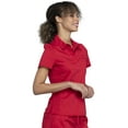 thumbnail image 5 of Cherokee Workwear Revolution Women's Scrubs Top Snap Front Polo WW698, 5 of 6