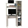 thumbnail image 2 of Five - Cubbies Desk in Light Gray Finish / Enhances Your Study Area, 2 of 6