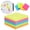 As shows, variant on Kaireo 3PC Sticky Notes 3X3 in Post Stickies Colorful Sticking Power Memo Pads Strong Adhesive 50 Sheets/Pad for Study, Office, To-Do Lists,Colored Notepads Set of 5