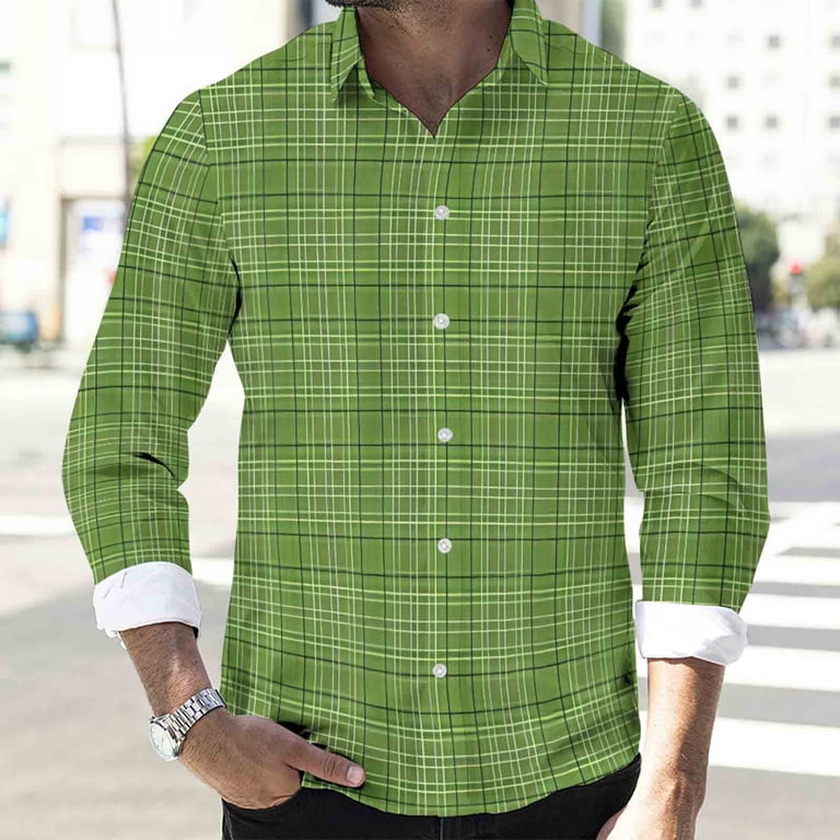 christmas green mens dress shirt Mens Green Holiday Dress Shirts