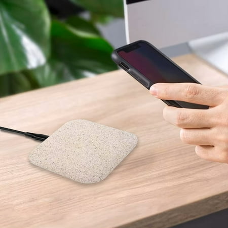 BotaniNest 15W Wireless Charger With USB Ports Fast Charge Your Devices Effortlessly! Perfect For Home & Use!