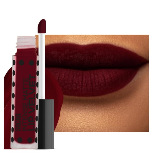 Lápiz labial Sacha Cosmetics Intense Matte Lip Velvet, 6 ml, ¿estás rojo?