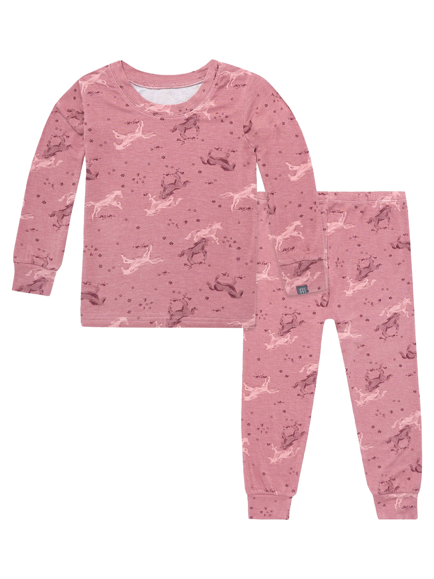 Modern Moments by Gerber Toddler Neutral Super Soft Pajama Set, 2-Piece, Sizes 12 Months-5T
