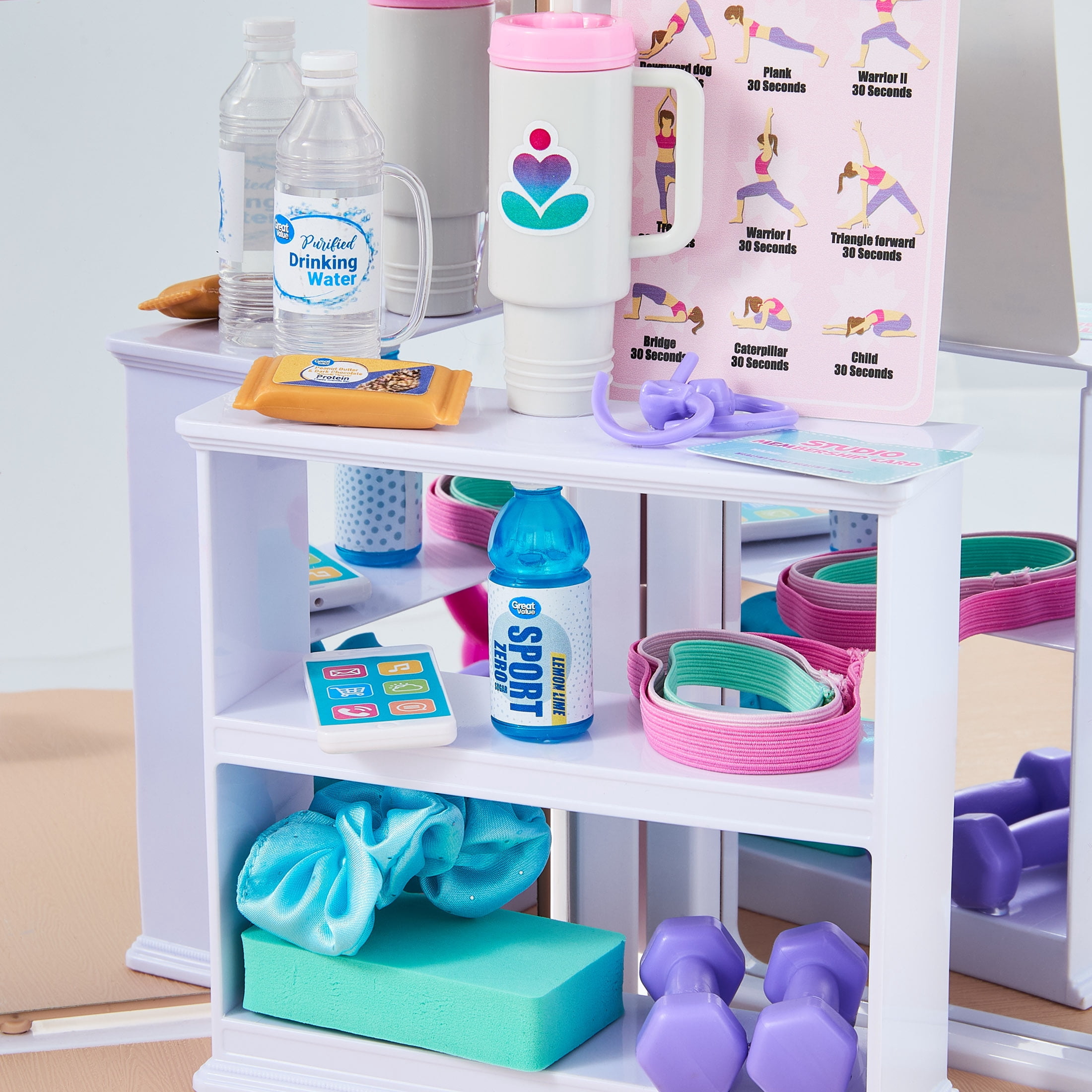 My Life As 18-Inch Doll Wellness Studio Play Set, 22-Piece Kit