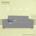 thumbnail image 3 of Majestic Home Goods Pillow 12x20 Athens Navy, 3 of 4