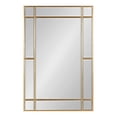 thumbnail image 2 of Kate and Laurel Westgate Transitional Wall Mirror, 20 x 30, Gold, Sophisticated Rectangle Mirror for Wall Decor, 2 of 7