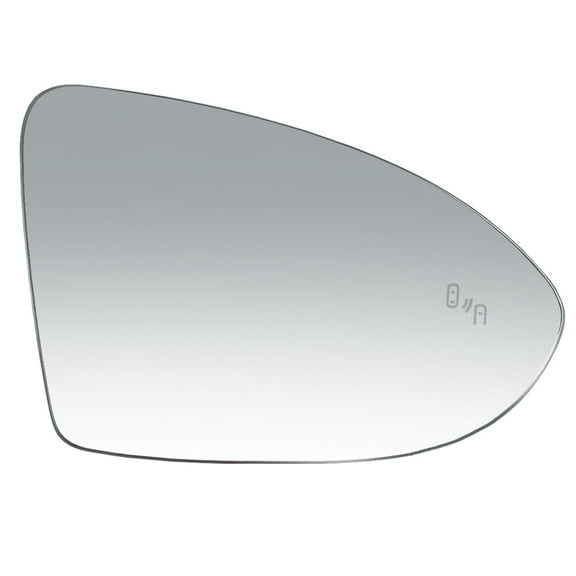 Right Side Mirror Glass w/ Blind Spot Heated for 17-19 Golf Alltrack New